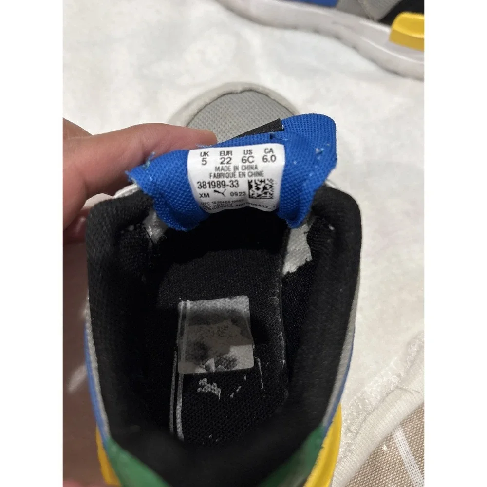 Puma Graviton toddler shoes, model number 381989-33.